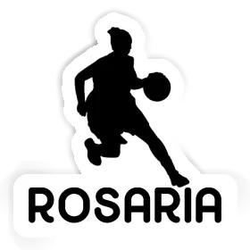 Sticker Rosaria Basketballspielerin Image