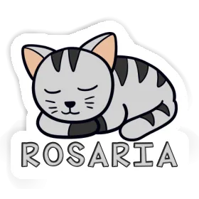Chat Autocollant Rosaria Image