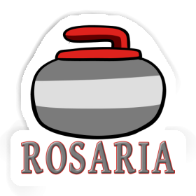 Autocollant Pierre de curling Rosaria Image