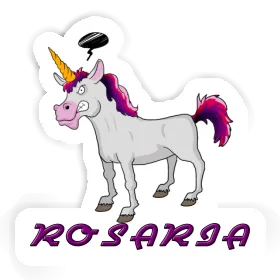 Sticker Einhorn Rosaria Image
