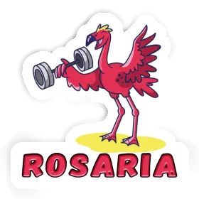 Gewichtheber Sticker Rosaria Image