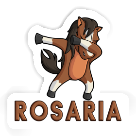 Dabbing Horse Sticker Rosaria Image