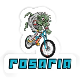Sticker Downhill Biker Rosaria Image