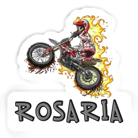 Sticker Dirt Biker Rosaria Image