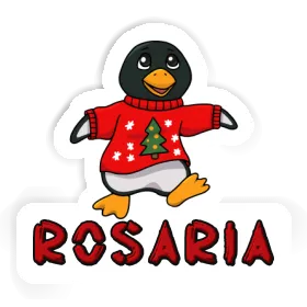 Christmas Penguin Sticker Rosaria Image