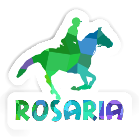 Autocollant Cavalière Rosaria Image