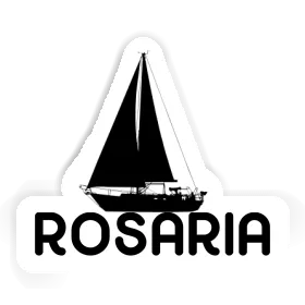 Sticker Sailboat Rosaria Image
