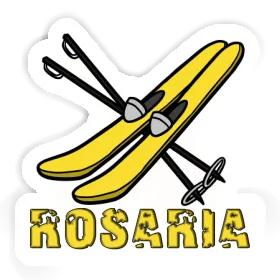 Autocollant Ski Rosaria Image