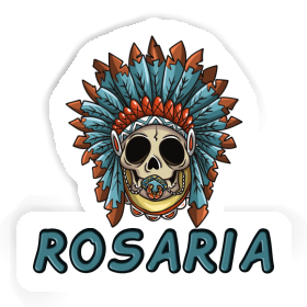 Rosaria Sticker Baby Totenkopf Image