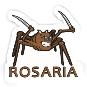 Rosaria Aufkleber Kampfspinne Image