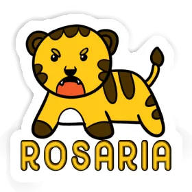 Baby-Tiger Aufkleber Rosaria Image