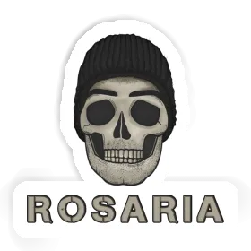 Rosaria Sticker Skull Image