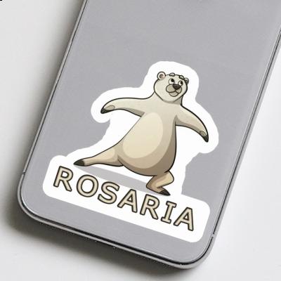 Aufkleber Yoga-Bär Rosaria Aufkleber Yoga-Bär Rosaria Image
