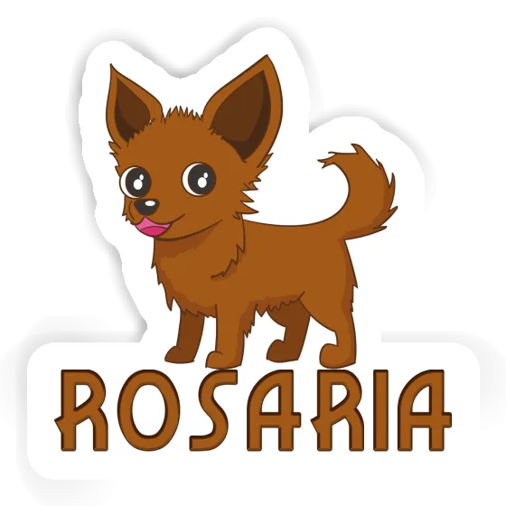 Sticker Chihuahua Rosaria Notebook Sticker Chihuahua Rosaria Gift package Image