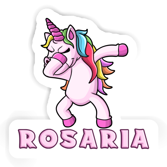 Sticker Rosaria Dabbing Unicorn Sticker Rosaria Dabbing Unicorn Image