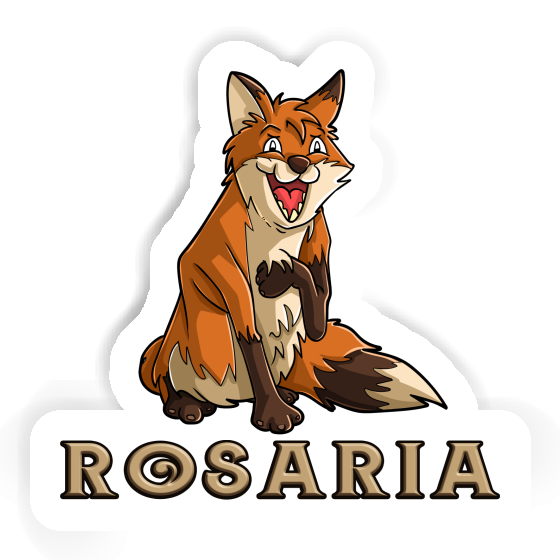 Autocollant Renard Rosaria Notebook Image