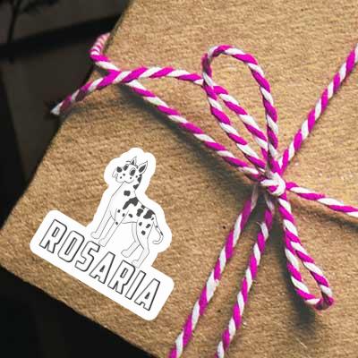 Sticker Dogge Rosaria Notebook Sticker Dogge Rosaria Gift package Image
