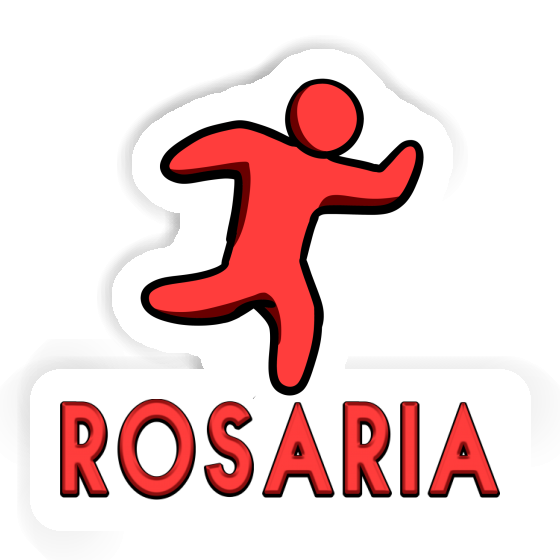 Rosaria Aufkleber Läufer Notebook Image