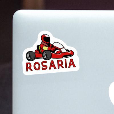Rosaria Autocollant Pilote de kart Notebook Rosaria Autocollant Pilote de kart Gift package Image