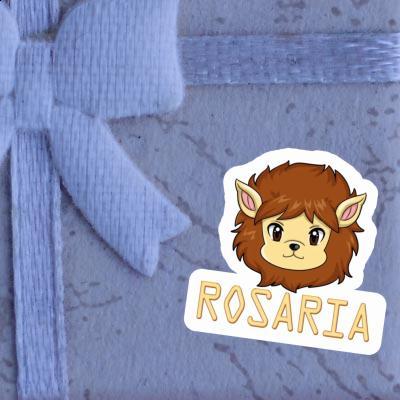 Aufkleber Löwe Rosaria Image