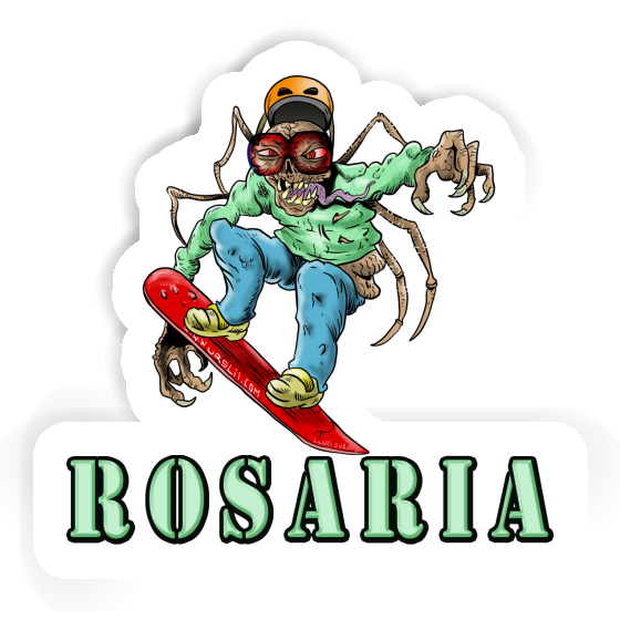 Boarder Sticker Rosaria Laptop Image
