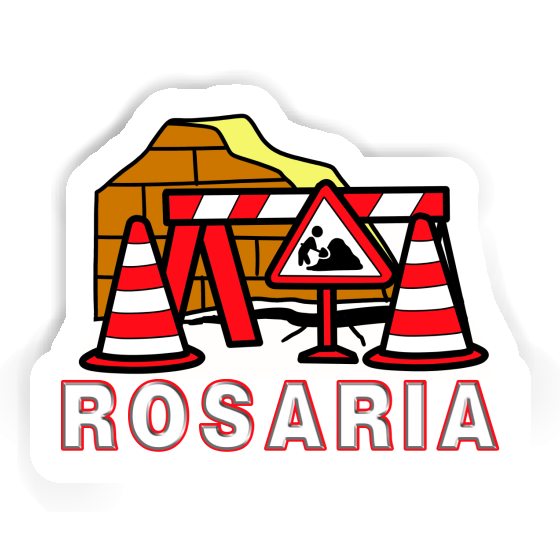 Sticker Straßenbaustelle Rosaria Laptop Sticker Straßenbaustelle Rosaria Laptop Image