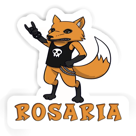 Aufkleber Fuchs Rosaria Aufkleber Fuchs Rosaria Image