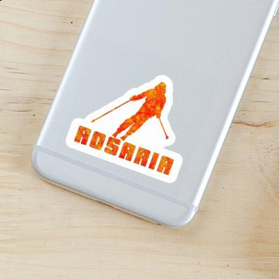 Rosaria Sticker Skifahrerin Notebook Rosaria Sticker Skifahrerin Gift package Image
