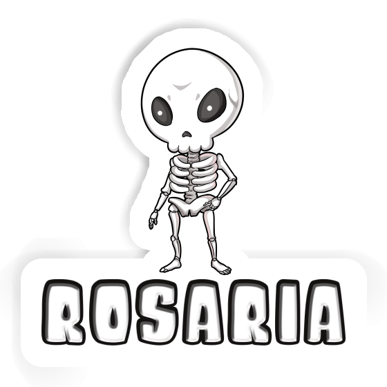 Sticker Rosaria Skelett Notebook Sticker Rosaria Skelett Gift package Image