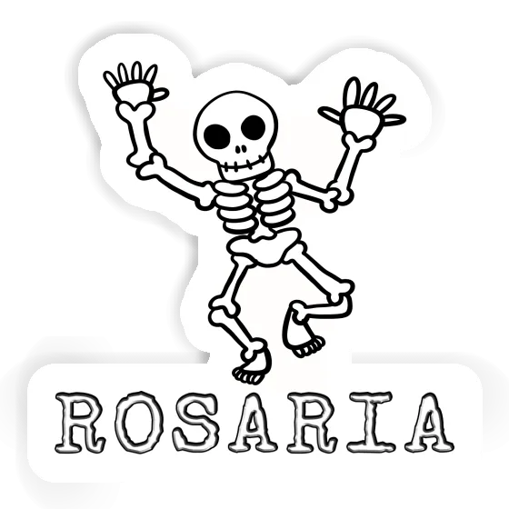 Sticker Skelett Rosaria Notebook Sticker Skelett Rosaria Gift package Image