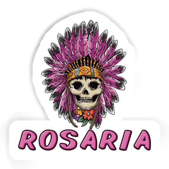 Sticker Frauen Totenkopf Rosaria Notebook Sticker Frauen Totenkopf Rosaria Notebook Image