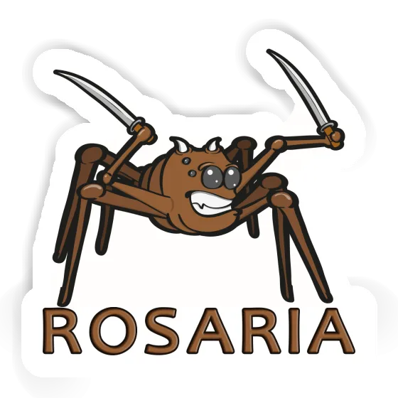 Rosaria Aufkleber Kampfspinne Notebook Rosaria Aufkleber Kampfspinne Notebook Image