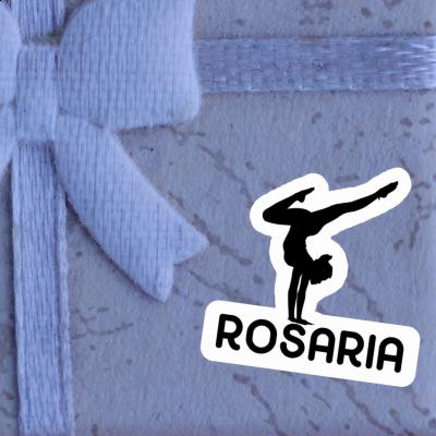 Sticker Rosaria Yoga Woman Laptop Sticker Rosaria Yoga Woman Laptop Image