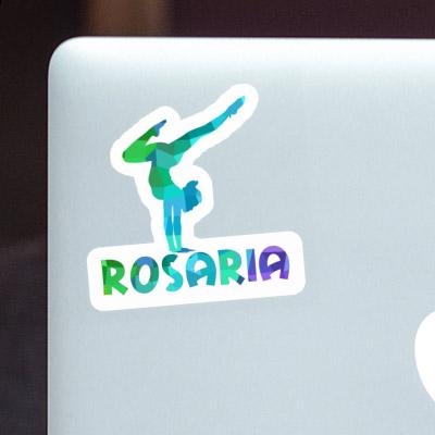 Sticker Yoga Woman Rosaria Notebook Sticker Yoga Woman Rosaria Gift package Image