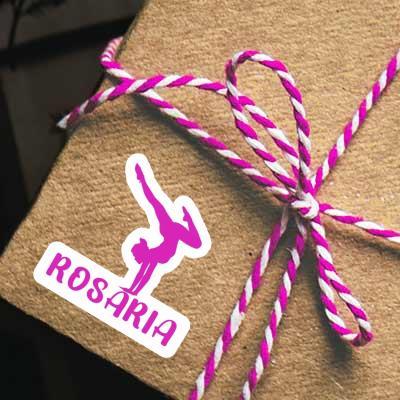 Sticker Yoga-Frau Rosaria Image