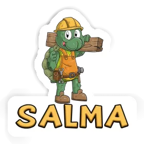 Salma Aufkleber Bauarbeiter Image