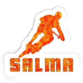 Vététiste Autocollant Salma Image