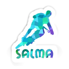 Salma Autocollant Vététiste Image