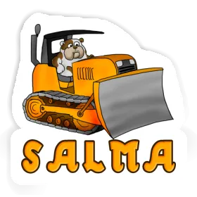 Aufkleber Salma Bulldozer Image