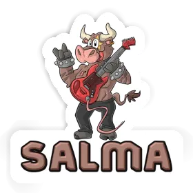 Gitarrist Aufkleber Salma Image