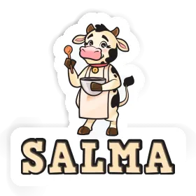 Chef cuisinière Autocollant Salma Image