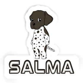 Autocollant Salma Chien de chasse Image