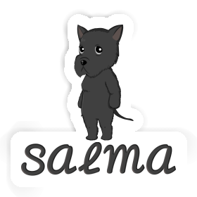 Schnauzer géant Autocollant Salma Image