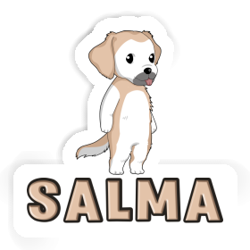 Autocollant Salma Golden Retriever Image