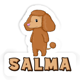 Sticker Salma Poodle Image