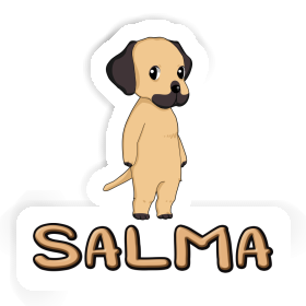 Salma Autocollant Rhodesian Ridgeback Image