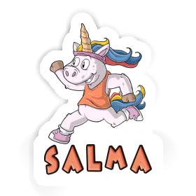 Aufkleber Läuferin Salma Image