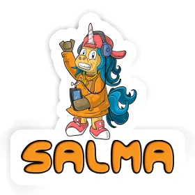 Sticker Hip-Hop Einhorn Salma Image