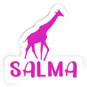 Autocollant Girafe Salma Image