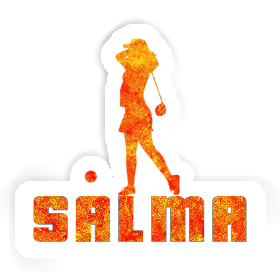 Golfer Sticker Salma Image